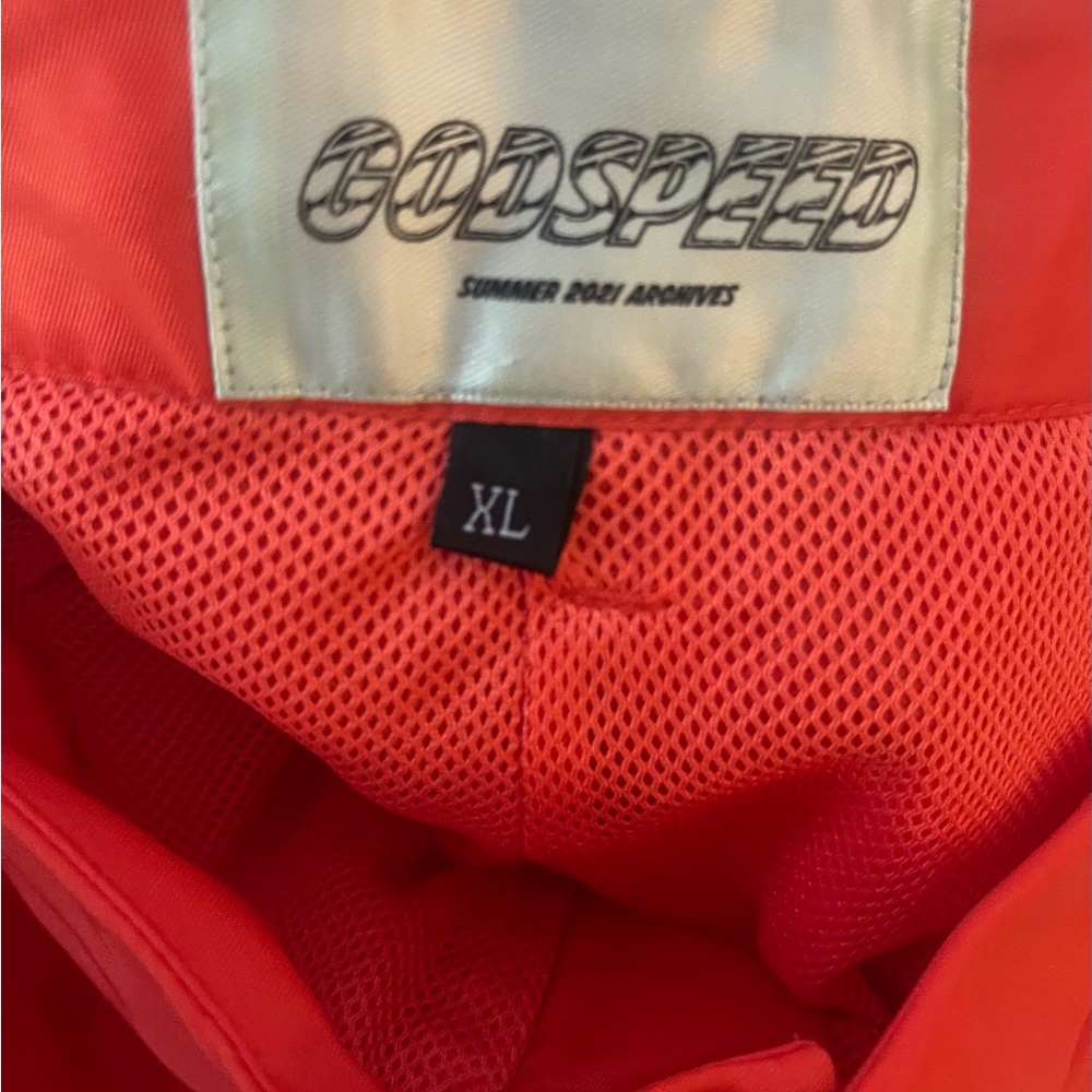 Men’s Xl Orange Godspeed parachute pants - Picture 6 of 14